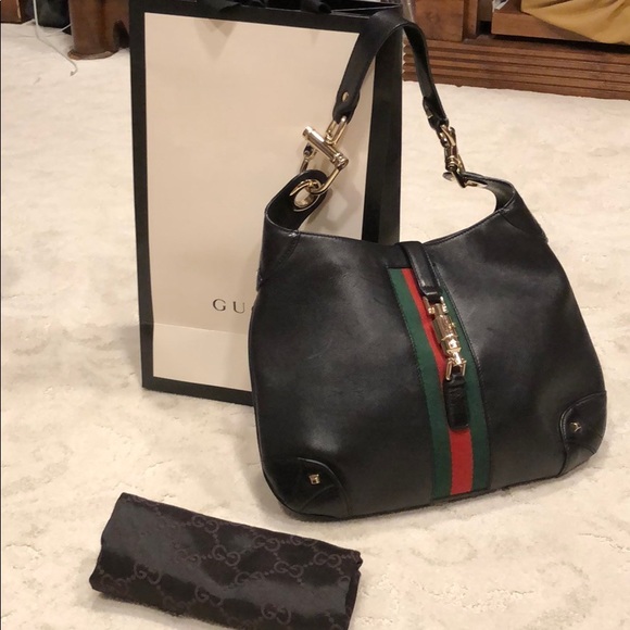 Gucci Handbags - Gucci Leather bag very rare!!!